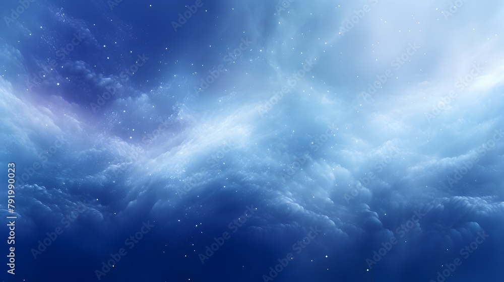 Poster enter a realm of serene beauty with a blue and white color gradient rough abstract background, illum