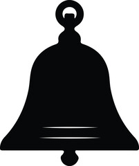 Bell icon silhouette