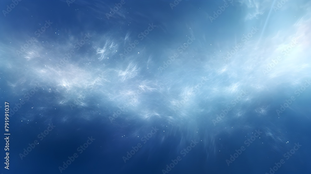 Poster immerse yourself in the ethereal ambiance of a blue and white color gradient rough abstract backgrou