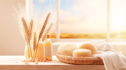 composition of wheat and milk