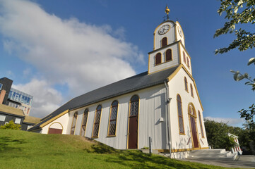 Tórshavn Cathedral  church of the Faroe Islands, on Tinganes in the old town of Tórshavn