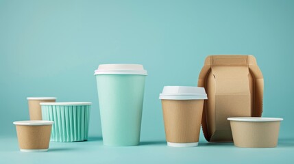 Group of Coffee Cups