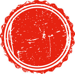 Empty Grungy Stamp Frame