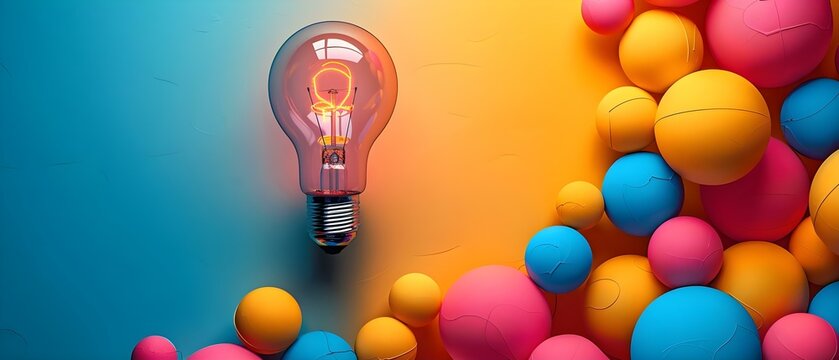 Exploring new ideas and knowledge to set goals and spark creativity. Concept Creativity, Goal Setting, Innovation, Knowledge Exploration, Ideas Discovery