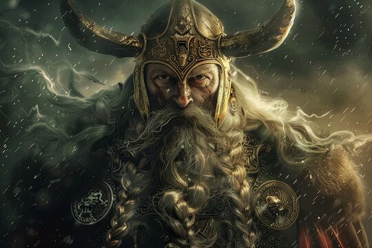 Odin God: the eternal sovereign.