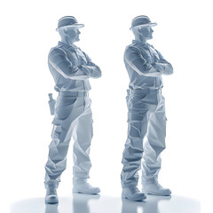 Confident Mechanic: Expertise and Reliability Personified