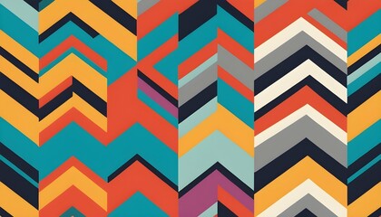 Zigzag patterns with bold chevrons and striking co upscaled_7
