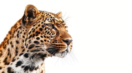Leopard's Face Close Up