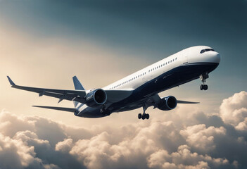 'body wide airliner transparent passenger isolated flying background aeroplane aircraft jet plane jetliner white air fly airborne high speed aviation commercial flight'