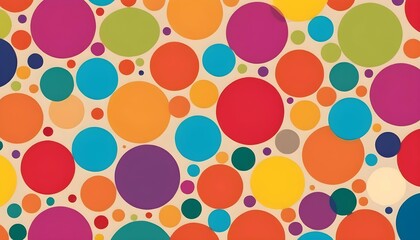 Polka dot patterns in various sizes and vibrant co upscaled_3