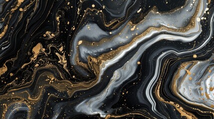 Luxury abstract fluid art painting background, Liquid abstract marble painting