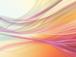 Colorful flowing waves of abstract beauty.