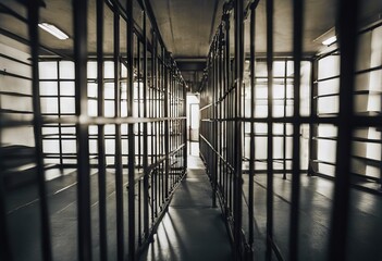 house convicts jail prepared Dark - obrazy, fototapety, plakaty