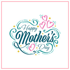 Happy Mother's Day, Happy Mothers day, Happy Mother day, Mother Day, Mom, I love you Mom, Flowers, Beautiful Design, Minimal, Typography