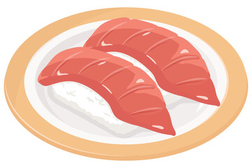 中トロの握り寿司