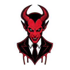 devil with horns