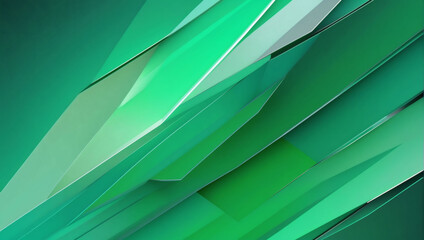 Abstract Elegant Diagonal Light Striped Green Background Digital Background Polygon.