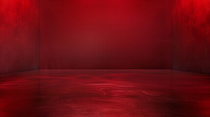 An abstract burnt orange background sets an enigmatic and empty stage, ideal for product showcasing.