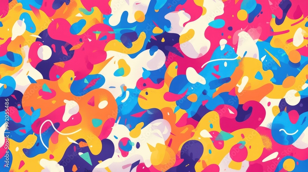 Poster engage your creativity with a vibrant abstract pattern perfect as a decorative backdrop for wallpape