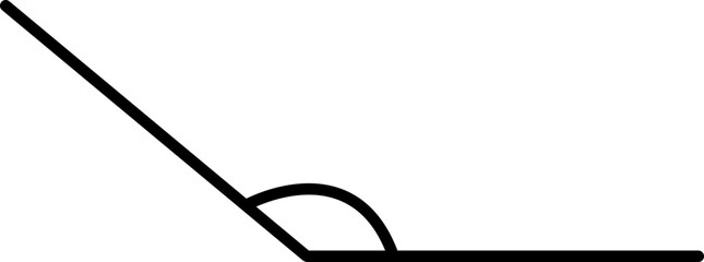 degree circular arc angle math