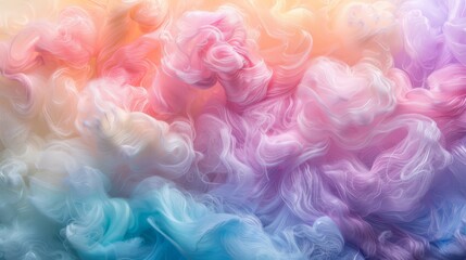 Fototapeta premium multi-colored cotton candy texture.
