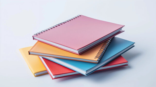 stack of notebooks