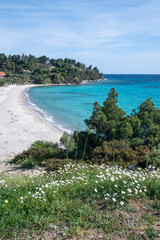 Fototapeta premium Sithonia coastline near Koviou Beach, Chalkidiki, Greece