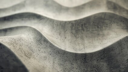 Obraz premium Close Up of Wavy Surface With Blurry Background