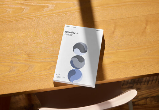 Mockup of paperback book with customizable front cover