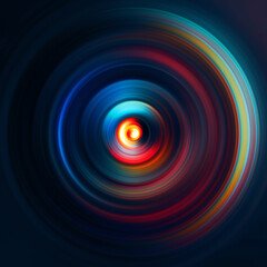 Beautiful abstract art and 3d illustration design 