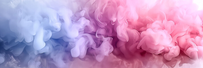 abstract background, pink, blue, violet smoke