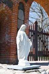 Virgin Mary statue