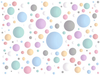 Fondo bubbles colores.