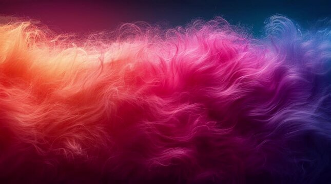 Colorful abstract fur background