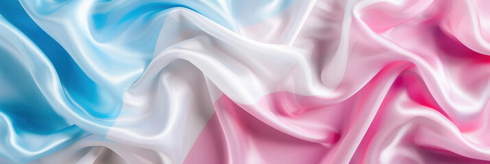 Abstract background of transgender LGBT flag