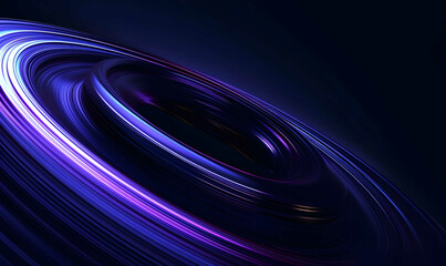 Purple Dazzle Abstract Wave Graphic Background