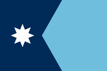 Minnesota State Flag background illustration