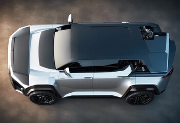 'detailed suv 3d view cutaway top rendering car design box image shock frame'