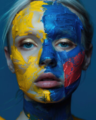 painted woman