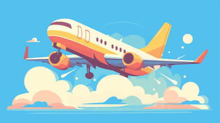 Plane Vector Icon Minimal Line Art With No White Ba