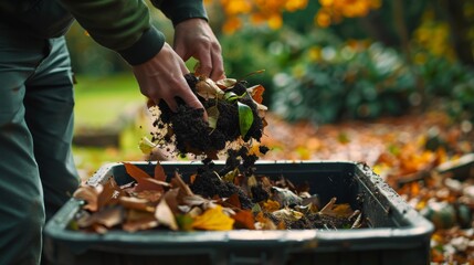 Person Picking Up Onions From Bin