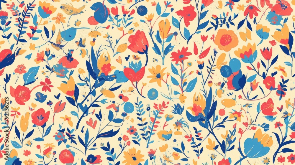Poster discover an enchanting and vibrant abstract pattern designed for backgrounds this decorative backdro