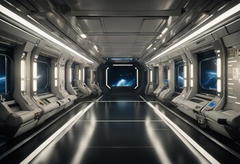 earth SciFi Spaceship space station based 3D interior available real Corridor viewfootage quality space 8k stationwindow adobe shuttle stock High International Rendering