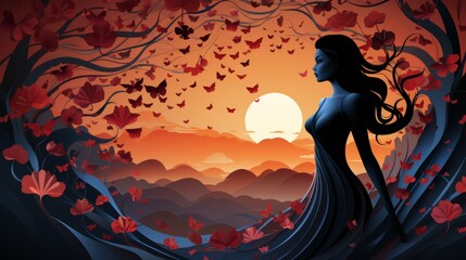 Pregnancy And Infant Loss Awareness Month Generative AI