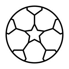 Obraz premium Soccer Ball Icon
