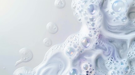 soap foam background