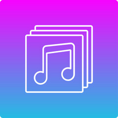 Music Album Icon