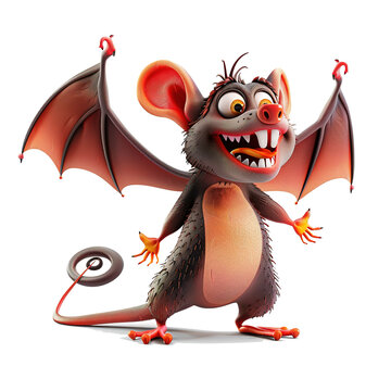 Rat mutants cartoon design character. Mutants mouse cartoon illustration