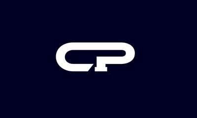 CP logo Simple Modern Clean White 