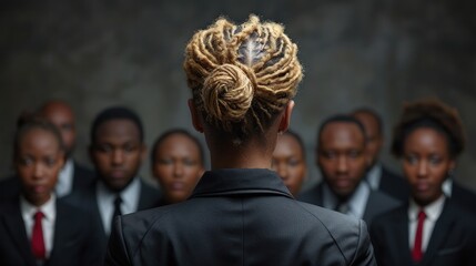 Business Professionals in Suits and Ties